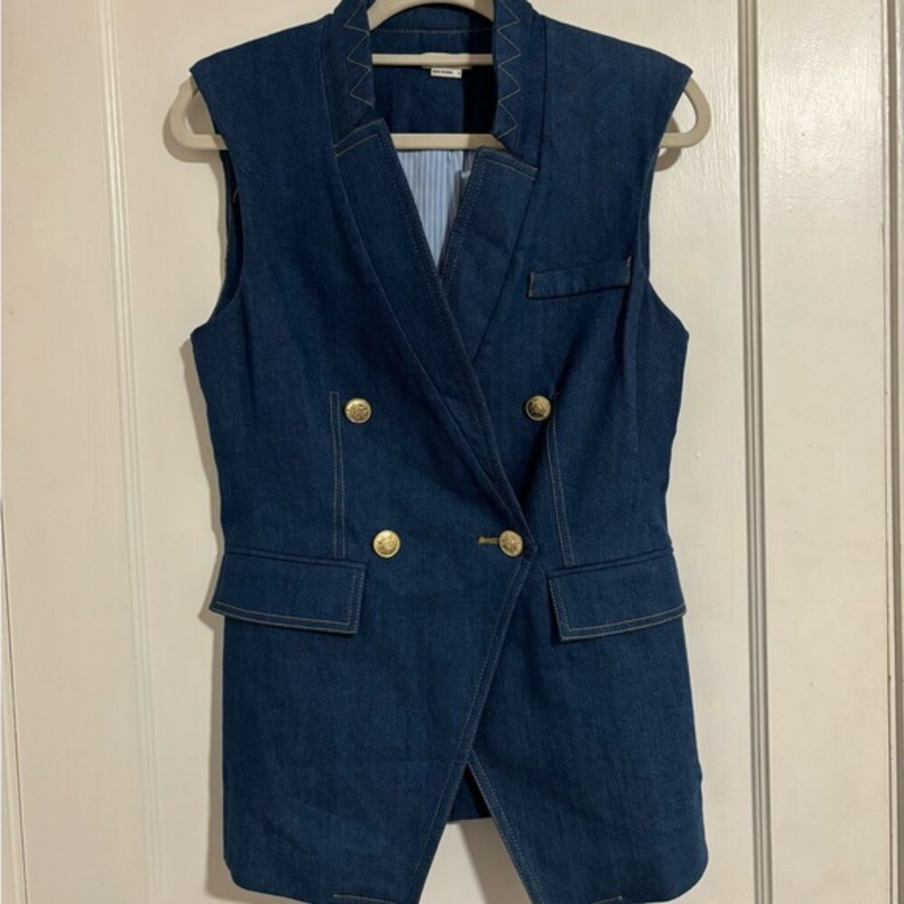 Jason Wu Navy Denim Jacket
